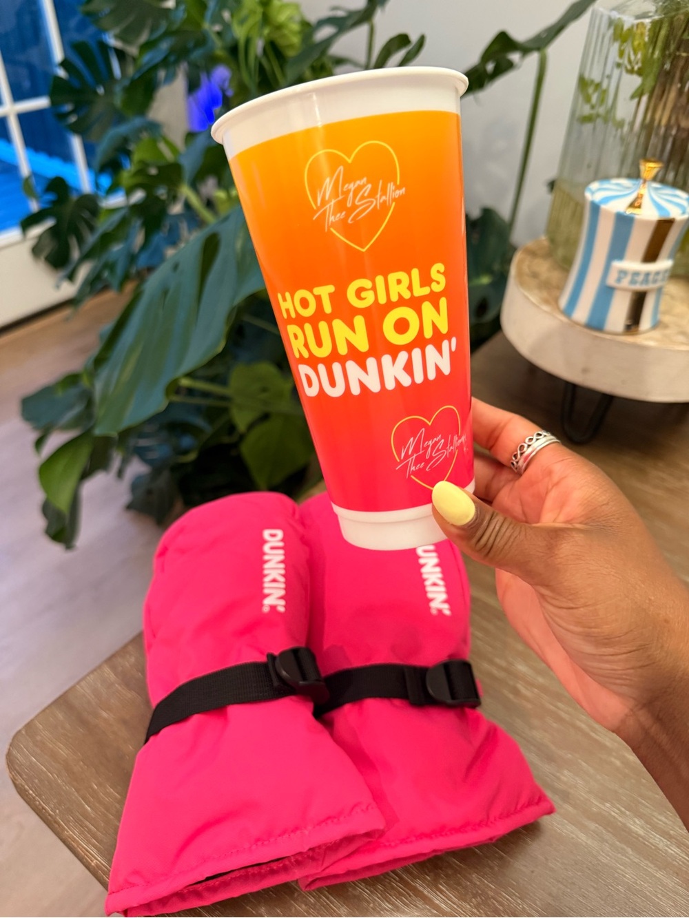 Dunkin' Hot Girls Run On Dunkin' Gradient Cup
